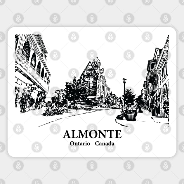 Almonte - Ontario Magnet by Lakeric